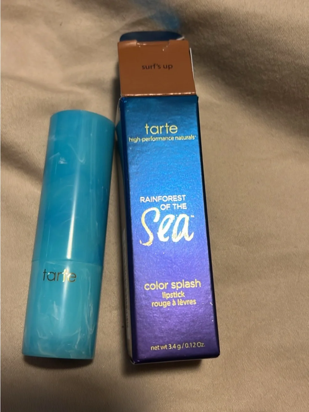 tarte Rainforest of the Sea Color Splash Lipstick - surf’s up